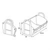 ORGANIZER ΠΟΡΤ ΜΠΑΓΚΑΖ DELUXE (M) 52 Χ 32 cm