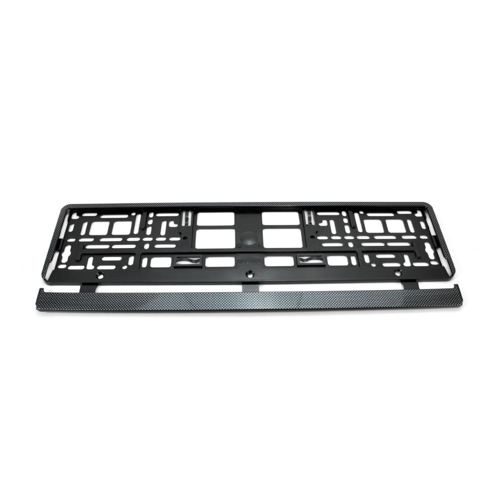 Amio - Carbon Πλαίσιο Πίσω Πινακίδας Κυκλοφορίας 52x12.5 cm – 1 Τεμ. (01165/AM)