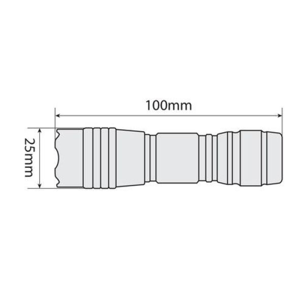 ΦΑΚΟΣ TRAVELLER 1SMD LED 0,5w 100x25mm ΦΑΚΟΣ TRAVELLER 1SMD LED 0,5w 100x25mm