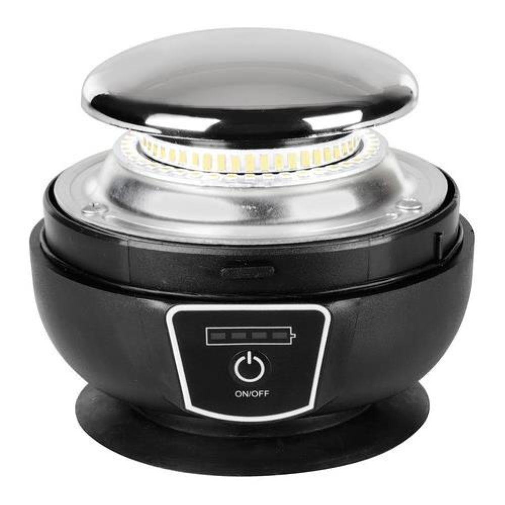 ΦΑΡΟΣ ΜΑΓΝΗΤΙΚΟΣ+ΒΕΝΤΟΥΖΑ RL-11 9-30V+230V ΕΠΑΝΑΦΟΡΤΙΖΟΜΕΝΟΣ ΠΟΡΤΟΚΑΛΙ 45 LED ΜΕ ΣΠΙΡΑΛ 380cm (128x140mm)