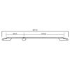 ΜΠΑΡΕΣ ΟΡΟΦΗΣ ΓΙΑ VW T5 TRANSPORTER 2003-2015 /T6 2015+ ΠΑΡΑΛΛΗΛΕΣ ΑΛΟΥΜΙΝΙΟΥ L1 ΜΑΥΡΕΣ