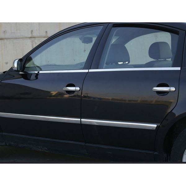 TRIM ΠΑΡΑΘΥΡΩΝ ΑΝΟΞΕΙΔΩΤΟ ΑΤΣΑΛΙ ΧΡΩΜΙΟ - 4 ΤΕΜ. ΓΙΑ VW PASSAT 3B SD / SW 1998-2005 TRIM ΠΑΡΑΘΥΡΩΝ ΑΝΟΞΕΙΔΩΤΟ ΑΤΣΑΛΙ ΧΡΩΜΙΟ - 4 ΤΕΜ. ΓΙΑ VW PASSAT 3B SD / SW 1998-2005