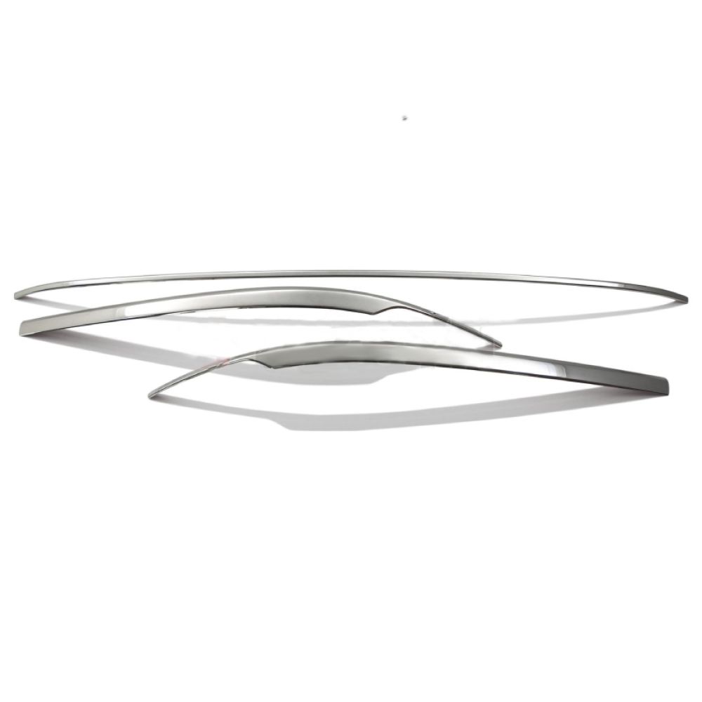TRIM  ΠΟΡΤ ΜΠΑΓΚΑΖ ΧΡΩΜΙΟ ΜΕΤΑΛΛΙΚΟ S-DIZAYN - 3 TEM. ΓΙΑ VW PASSAT B8.5 SD 2019+