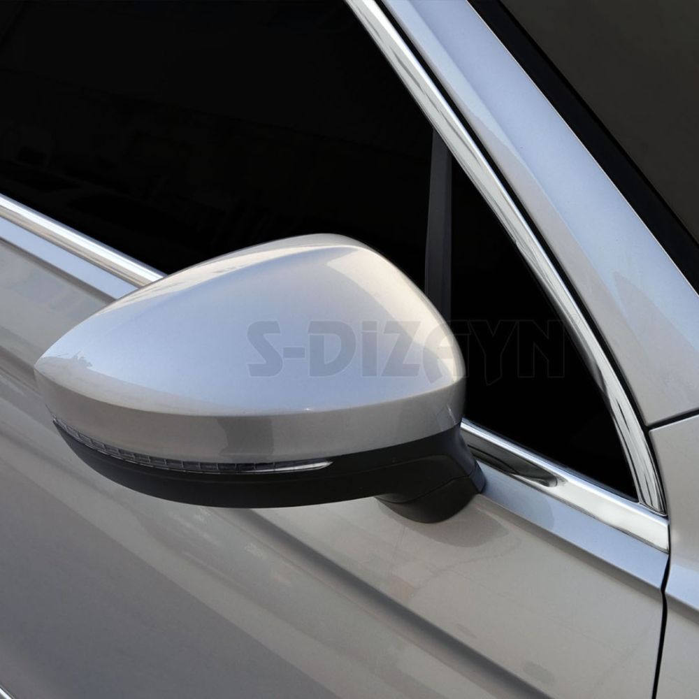 TRIM  ΠΑΡΑΘΥΡΩΝ (ΑΥΤΟΚΟΛΛΗΤΑ/ΧΡΩΜΙΟ) - 12 ΤΕΜ. ΓΙΑ VW TIGUAN 5D 2016+
