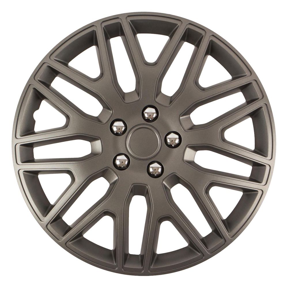 Amio - ΤΑΣΙΑ 15" DAKAR NC ΑΝΘΡΑΚΙ - ΣΕΤ 4ΤΕΜ ΣΕ KOYTI (8286/AM)