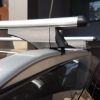 MENABO ΜΠΑΡΕΣ ΟΡΟΦΗΣ ΑΛΟΥΜΙΝΙΟΥ TIGER XL SILVER 131.5 cm ΣΕ ΑΣΗΜΙ ΧΡΩΜΑ ΓΙΑ Mitsubishi Outlander (GF/GG/ZJ/ZK) 5 doors 2013> ΜΕ FLUSH ή RAISED RAILS - 2 ΤΕΜ. (8500/ΜΒ)
