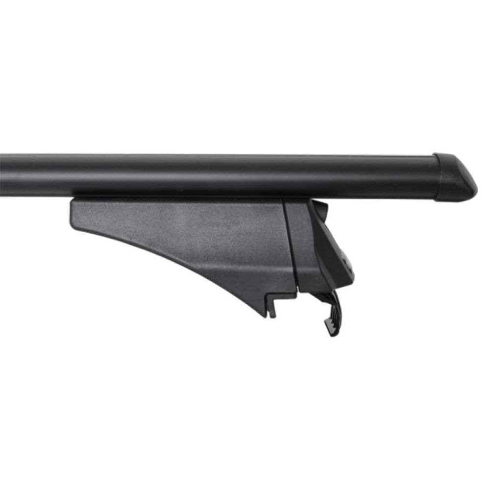 ΜΠΑΡΕΣ ΟΡΟΦΗΣ ΑΛΟΥΜΙΝΙΟΥ TIGER BLACK 118,5 cm ΣΕ ΜΑΥΡΟ ΧΡΩΜΑ ΓΙΑ ΟΡΟΦΗ ΜΕ FLUSH ΚΑΙ RAISED RAILS MENABO - 2 ΤΕΜ.