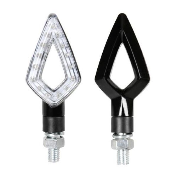 Φλας KIER μαύρο LED 75x36mm Φλας KIER μαύρο LED 75x36mm