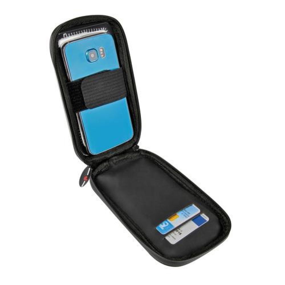 Θήκη Κινητού Soft Case με Αλεξήλιο της σειράς Optiline Universal Εφαρμογής για κινητά με μέγιστες διαστάσεις 85 x 170 mm, συμβατή με Βάσεις Στήριξης Κινητού Optiline για Μηχανή με σύστημα Duolock