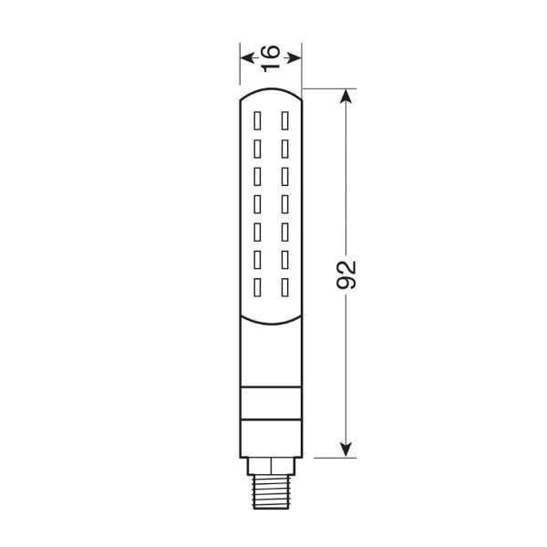 ΦΛΑΣ ΕΜΠΡΟΣ ΓΙΑ MOTO LINE SQ 12V SMD LED 2 ΧΡΗΣΕΩΝ ΘΕΣΕΩΣ/ΦΛΑΣ (ΜΑΥΡΟ 92 X 16 mm) - 2 ΤΕΜ. ΦΛΑΣ ΕΜΠΡΟΣ ΓΙΑ MOTO LINE SQ 12V SMD LED 2 ΧΡΗΣΕΩΝ ΘΕΣΕΩΣ/ΦΛΑΣ (ΜΑΥΡΟ 92 X 16 mm) - 2 ΤΕΜ.