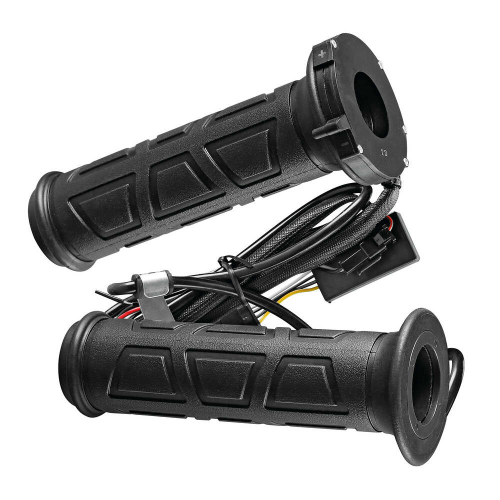 ΧΕΡΟΥΛΙΑ MOTO ΘΕΡΜΑΙΝΟΜΕΝΑ 12V HEATED GRIPS EASY ΜΑΥΡΑ 4 ΕΠΙΠΕΔΩΝ ΘΕΡΜΑΝΣΗΣ LAMPA - 2 ΤΕΜ.