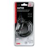 Lampa - Κλειδαριά Ασφαλείας Raptor με Συρματόσχοινο 150cm για Κράνη / Ποδήλατα / Laptop με Επαναρυθμιζόμενο 3ψήφιο Συνδυασμό και Ατσάλινο Πυρήνα - 1 Τεμ. (9059.5-LB-LM)