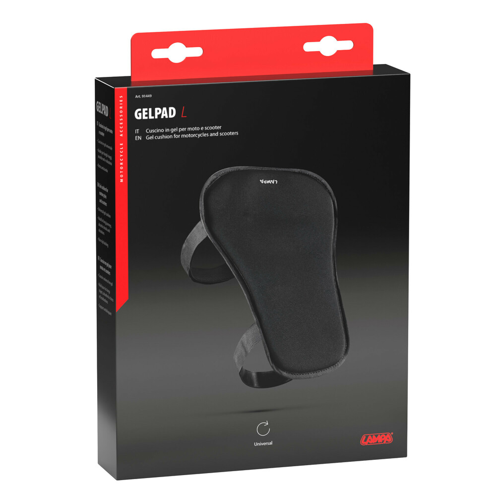 ΠΡΟΣΤΑΤΕΥΤΙΚΟ ΣΕΛΑΣ ΜΗΧΑΝΗΣ / SCOOTER ΜΕ ΤΖΕΛ GELPAD (L) 29x22 cm LAMPA - 1 ΤΕΜ.