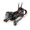 Lampa - Προβολείς Ομίχλης Moto FOG-X2 12V 30W 2100lm 6000-6500K Φ71mm 1 LED Αδιάβροχοι IP68 με Καλωδίωση και Βάσεις Φ38-39mm - Σετ 2 Τεμ. (9158.2-LM)