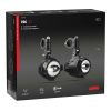 Lampa - Προβολείς Ομίχλης Moto FOG-X2 12V 30W 2100lm 6000-6500K Φ71mm 1 LED Αδιάβροχοι IP68 με Καλωδίωση και Βάσεις Φ38-39mm - Σετ 2 Τεμ. (9158.2-LM)
