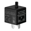 LED FLASHER (ΦΛΑΣΙΕΡΑ) TRIMMER ΗΛΕΚΤΡΟΝΙΚΟ ΓΙΑ LED ΦΛΑΣ 12V max 10A 3PIN LAMPA - 1 ΤΕΜ.