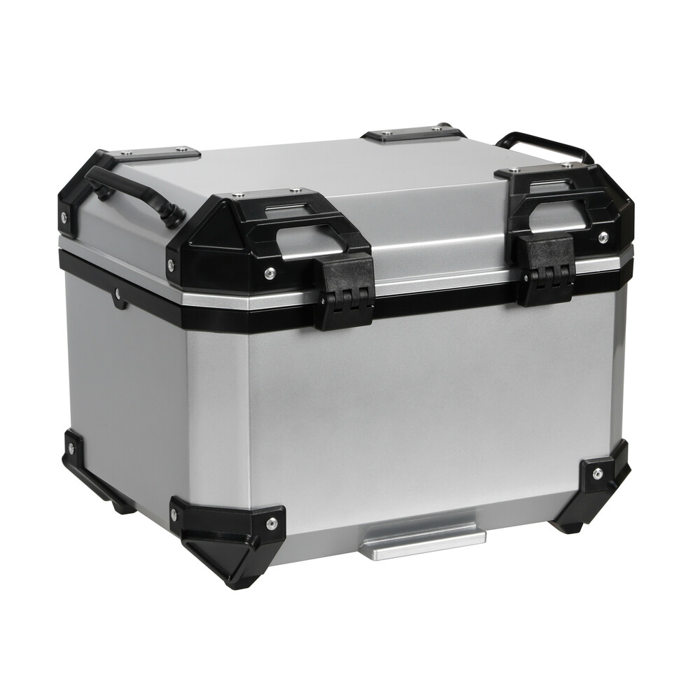 Lampa – Βαλιτσάκι Μοτοσυκλέτας T-Box 35L Ασημί για Ασφαλή Μεταφορά Εξοπλισμού με Σύστημα Γρήγορης Απελευθέρωσης – 1 Τεμ. (9166.6-LM)
