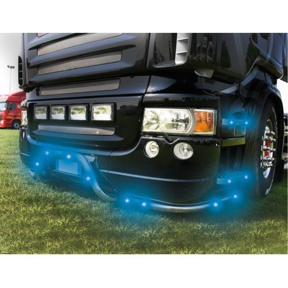 ΦΩΣ ΟΓΚΟΥ ΦΟΡΤΗΓΟΥ 24V 3LED 80x22mm ΜΠΛΕ 1ΤΕΜ