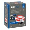 ΔΟΧΕΙΟ ΦΑΓΗΤΟΥ 12/24V 50W 80cm 1,5lt ΗΛΕΚΤΡΙΚΟ/ΘΕΡΜΑΙΝΟΜΕΝΟ LUNCH-BOX ΛΕΥΚΟ/ΚΟΚΚΙΝΟ 35x17cm LAMPA - 1 ΤΕΜ