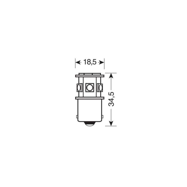 P21W BA15s 24/28V 8SMDx1CHIP LED 120lm ΛΕΥΚΟ ΚΟΥΤΙ LAMPA - 20 ΤΕΜ. P21W BA15s 24/28V 8SMDx1CHIP LED 120lm ΛΕΥΚΟ ΚΟΥΤΙ LAMPA - 20 ΤΕΜ.