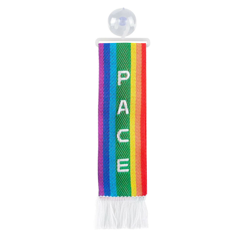ΚΑΣΚΟΛ ΜΙΝΙ ΜΕ ΒΕΝΤΟΥΖΑ (PEACE) ΕΓΧΡΩΜΟ MINI SCIARPA