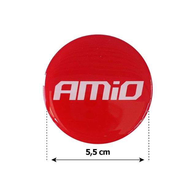 AMiO ΑΥΤΟΚΟΛΛΗΤΑ ΖΑΝΤΩΝ 5,5 cm ΛΕΥΚΟ/ΚΟΚΚΙΝΟ ΣΜΑΛΤΟΥ - 4 ΤΕΜ. AMiO ΑΥΤΟΚΟΛΛΗΤΑ ΖΑΝΤΩΝ 5,5 cm ΛΕΥΚΟ/ΚΟΚΚΙΝΟ ΣΜΑΛΤΟΥ - 4 ΤΕΜ.