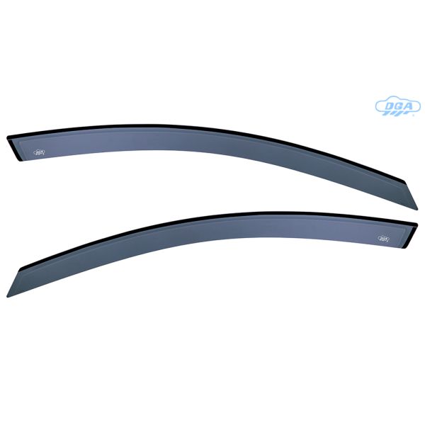 ΖΕΥΓΑΡΙ ΜΠΡΟΣΤΙΝΟΙ ΑΝΕΜΟΘΡΑΥΣΤΕΣ ΓΙΑ TOYOTA YARIS CROSS 5D 2021+ ΕΞΩΤΕΡΙΚΟΙ ΑΥΤΟΚΟΛΛΗΤΟΙ ΑΠΟ ΕΥΚΑΜΠΤΟ ΧΥΤΟ ΑΚΡΥΛΙΚΟ ΓΥΑΛΙ (CAST ACRYLIC GLASS) DGA - 2 ΤΕΜ