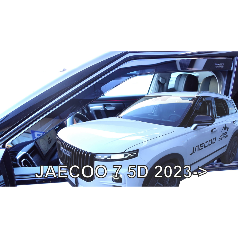 ΑΝΕΜΟΘΡΑΥΣΤΕΣ ΓΙΑ JAECOO 7 5D 2023+ ΣΕΤ ΑΥΤΟΚΙΝΗΤΟΥ ΑΠΟ ΕΥΚΑΜΠΤΟ ΦΙΜΕ ΠΛΑΣΤΙΚΟ HEKO - 4 ΤΕΜ.