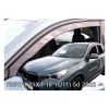 ΑΝΕΜΟΘΡΑΥΣΤΕΣ ΓΙΑ BMW X1 (U11) /iX1 5D 2022-2023  ΖΕΥΓΑΡΙ ΑΠΟ ΕΥΚΑΜΠΤΟ ΦΙΜΕ ΠΛΑΣΤΙΚΟ HEKO - 2 ΤΕΜ.