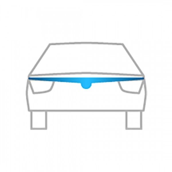 ΑΝΕΜΟΘΡΑΥΣΤΗΣ ΚΑΠΩ ΑΥΤΟΚΙΝΗΤΟΥ ΓΙΑ TOYOTA LAND CRUISER J120 5D 2003-2009 ΑΠΟ ΕΥΚΑΜΠΤΟ ΦΙΜΕ ΠΛΑΣΤΙΚΟ HEKO - 1 ΤΕΜ.