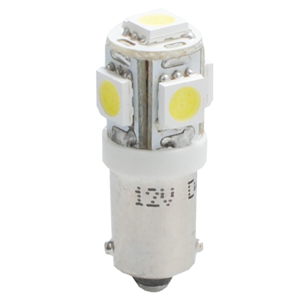 ΠΡΟΣΦΟΡΑ T4W 12V 1,2W BA9s (ΜΙΝΙΟΝ) LED 5xSMD5050 ΛΕΥΚΟ BLISTER 2ΤΕΜ. M-TECH