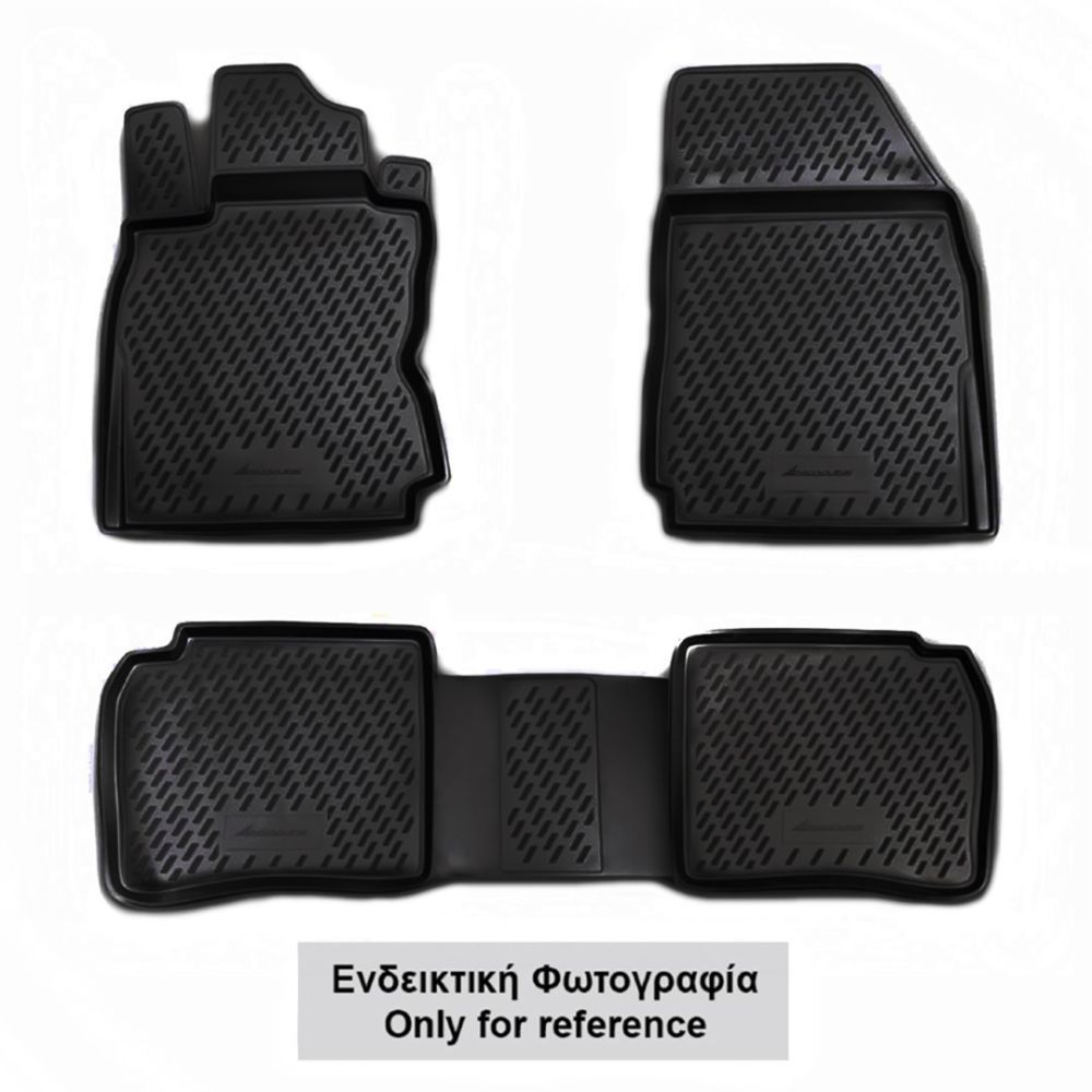 ΠΑΤΑΚΙΑ  ΓΙΑ FORD TRANSIT COMBI 2006+ ΛΑΣΤΙΧΟ ΣΚΑΦΑΚΙΑ (ΜΑΥΡΟ) 2ΤΕΜ.