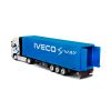 Lampa - Μινιατούρα νταλίκα Iveco S-Way με κοντέινερ 1:43 σε λευκό/μπλε χρώμα Burago - 1 τεμ. (BU31469)