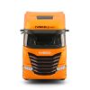 Lampa - Μινιατούρα νταλίκα Iveco S-Way 1:43 σε πορτοκαλί/μαύρο χρώμα Burago - 1 τεμ. (L.BU32208)