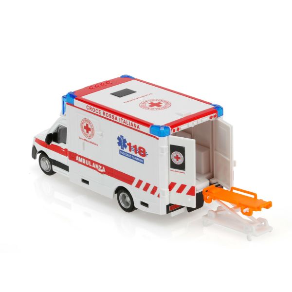 ΜΙΝΙΑΤΟΥΡΑ ΑΣΘΕΝΟΦΟΡΟ 1:43 BURAGO LAMPA 1ΤΕΜ.