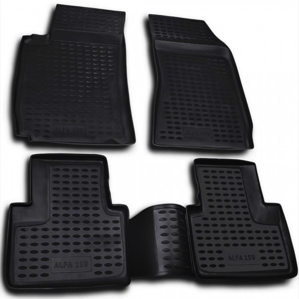 ΠΑΤΑΚΙΑ ΣΕ ΣΚΑΦΗ TPE ΛΑΣΤΙΧΟ ΓΙΑ LANDROVER DISCOVERY 3 10/2004-08/2009  ΣΕ ΜΑΥΡΟ ΧΡΩΜΑ NOVLINE - 4 ΤΕΜ.