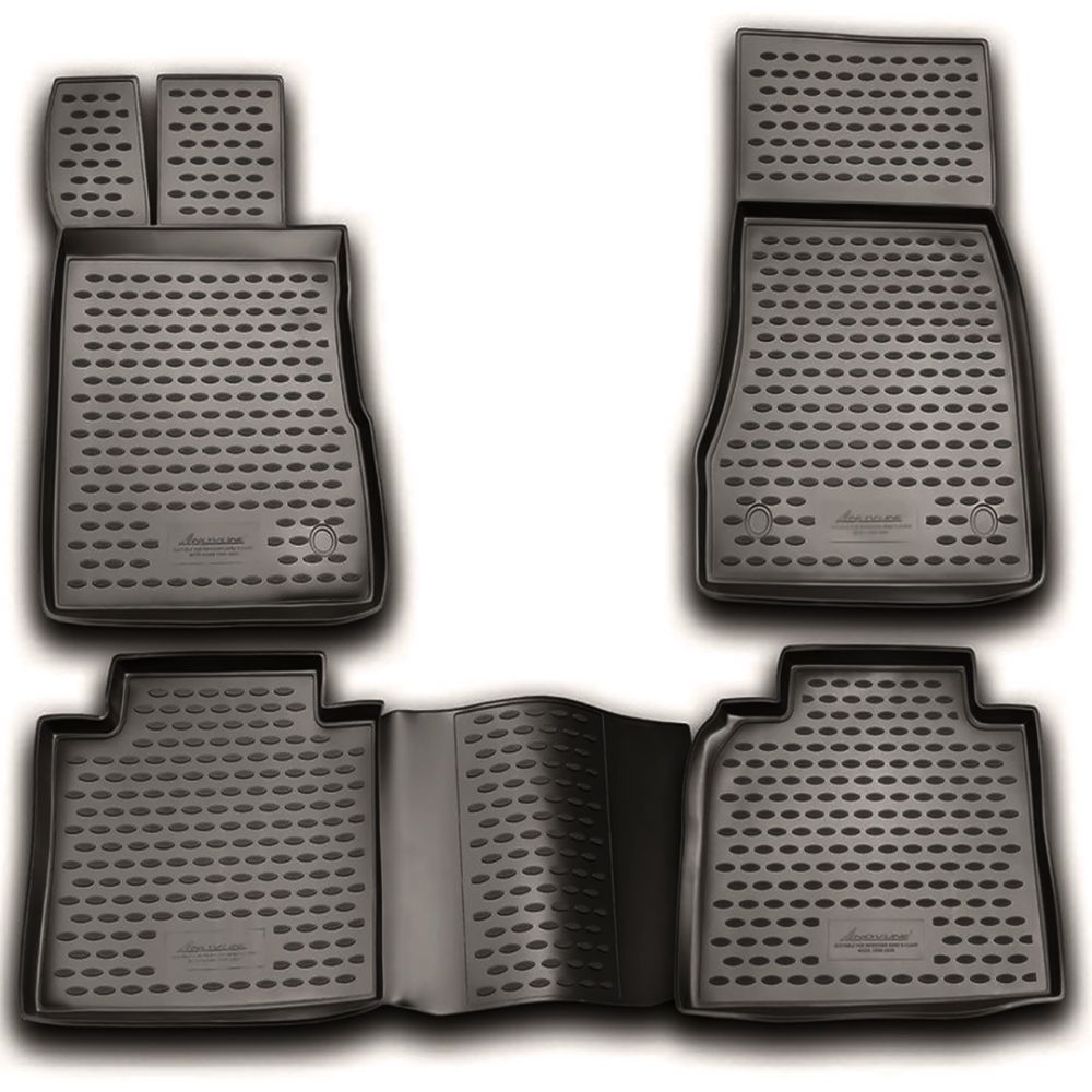 ΠΑΤΑΚΙΑ ΣΕ ΣΚΑΦΗ TPE ΛΑΣΤΙΧΟ ΓΙΑ MERCEDES S CLASS W220 10/1998-08/2005  ΣΕ ΑΝΘΡΑΚΙ ΣΚΟΥΡΟ ΓΚΡΙ ΧΡΩΜΑ NOVLINE - 4 ΤΕΜ.