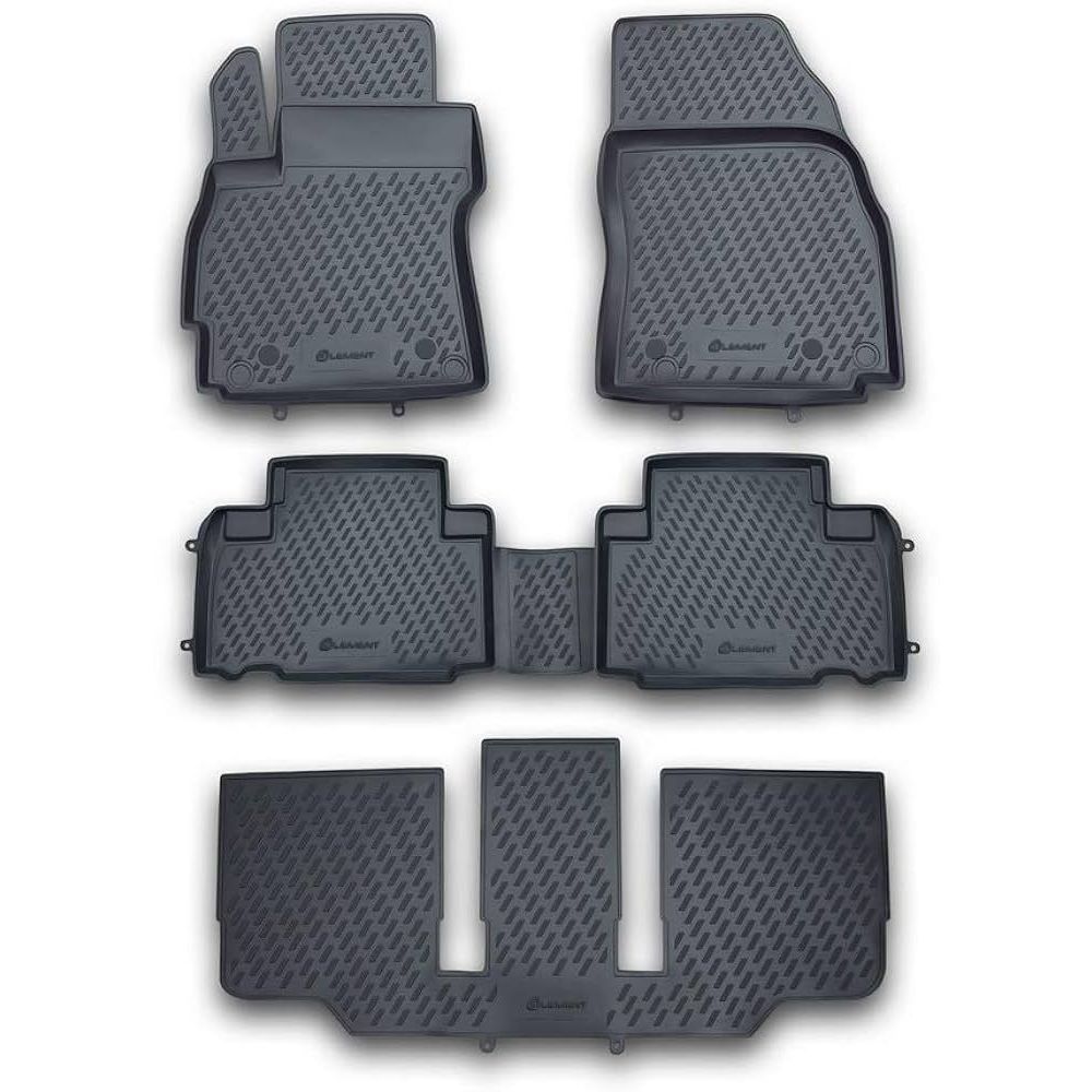 ΠΑΤΑΚΙΑ ΣΕ ΣΚΑΦΗ TPE ΛΑΣΤΙΧΟ ΓΙΑ MAZDA 5 12/2010-2015  ΣΕ ΜΑΥΡΟ ΧΡΩΜΑ NOVLINE - 4 ΤΕΜ.