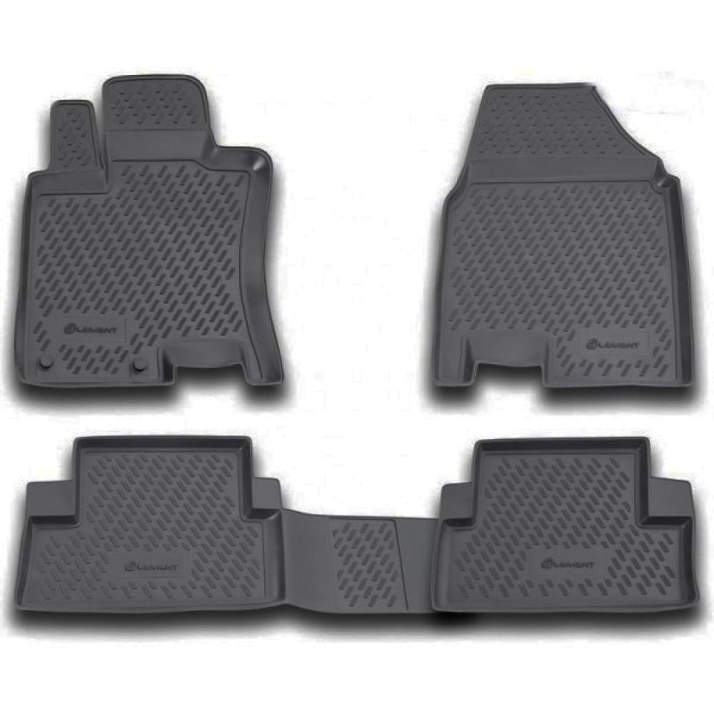 ΠΑΤΑΚΙΑ ΣΕ ΣΚΑΦΗ TPE ΛΑΣΤΙΧΟ ΓΙΑ NISSAN QASHQAI 03/2007-2013  ΣΕ ΜΑΥΡΟ ΧΡΩΜΑ NOVLINE - 4 ΤΕΜ.
