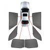 CarShades - ΚΟΥΡΤΙΝΑΚΙΑ  CAR SHADES ΓΙΑ BMW ΣΕΙΡΑ 5 G30 4D 2017> - 6 ΤΕΜ. (PVC.BMW-5SER-4-D)