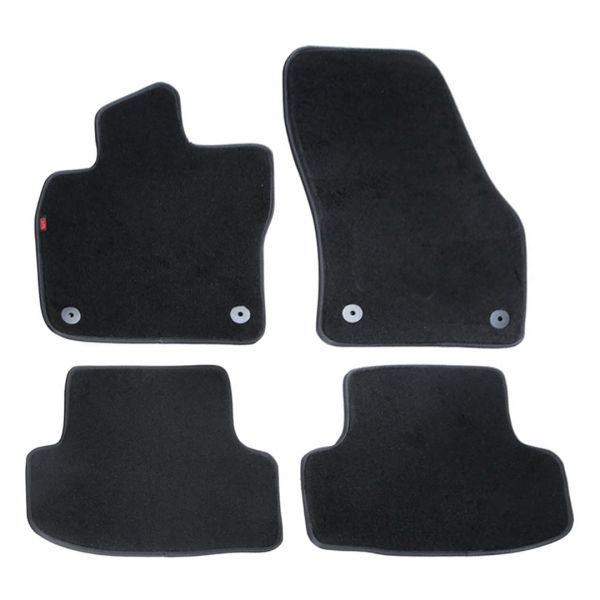 ΠΑΤΑΚΙΑ EXECUTIVE ΜΟΚΕΤΑ ΓΙΑ SKODA KAROQ 12/2017+ ΣΕ ΜΑΥΡΟ ΧΡΩΜΑ ΜΕ ΚΟΥΜΠΩΜΑΤΑ LAMPA - 4 ΤΕΜ.