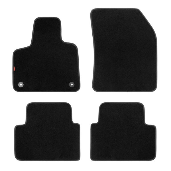 ΠΑΤΑΚΙΑ EXECUTIVE ΜΟΚΕΤΑ ΓΙΑ CITROEN C5 AIRCROSS 12/2018+ ΣΕ ΜΑΥΡΟ ΧΡΩΜΑ ME ΚΟΥΜΠΩΜΑΤΑ LAMPA - 4 ΤΕΜ.