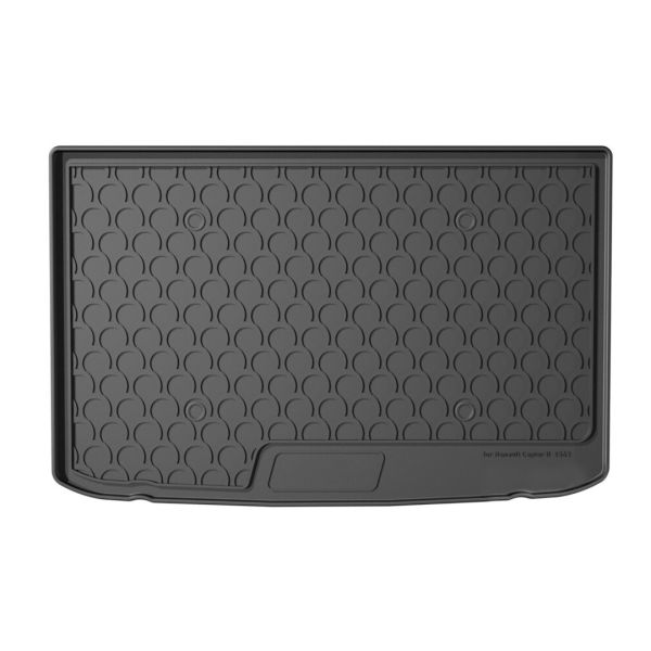 ΠΑΤΑΚΙ ΣΚΑΦΗ ΠΟΡΤ ΜΠΑΓΚΑΖ ΓΙΑ RENAULT CAPTUR 12/2019+ (ΑΝΩ ΕΠΙΠΕΔΟ) SUMISURA TRUNK MAT ΑΠΟ ΑΟΣΜΟ, ΜΗ ΤΟΞΙΚΟ, ΟΙΚΟΛΟΓΙΚΟ ΚΑΙ ΑΝΑΚΥΚΛΩΣΙΜΟ ΣΥΝΘΕΤΙΚΟ ΛΑΣΤΙΧΟ ΣΕ ΜΑΥΡΟ ΧΡΩΜΑ ΜΕ ΥΠΟΔΟΧΗ ΓΙΑ ΠΡΟΕΚΤΑΣΗ L2519.8 - L2519.9 LAMPA - 1 ΤΕΜ.