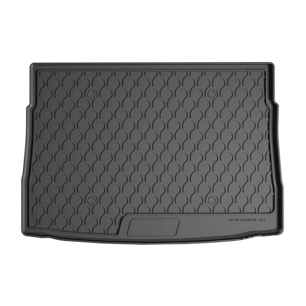 ΠΑΤΑΚΙ ΣΚΑΦΗ ΠΟΡΤ ΜΠΑΓΚΑΖ ΓΙΑ VW GOLF 8 01/2020+ (ΑΝΩ ΕΠΙΠΕΔΟ) SUMISURA TRUNK MAT ΑΠΟ ΑΟΣΜΟ, ΜΗ ΤΟΞΙΚΟ, ΟΙΚΟΛΟΓΙΚΟ ΚΑΙ ΑΝΑΚΥΚΛΩΣΙΜΟ ΣΥΝΘΕΤΙΚΟ ΛΑΣΤΙΧΟ ΣΕ ΜΑΥΡΟ ΧΡΩΜΑ ΜΕ ΥΠΟΔΟΧΗ ΓΙΑ ΠΡΟΕΚΤΑΣΗ L2519.8 - L2519.9 LAMPA - 1 ΤΕΜ.