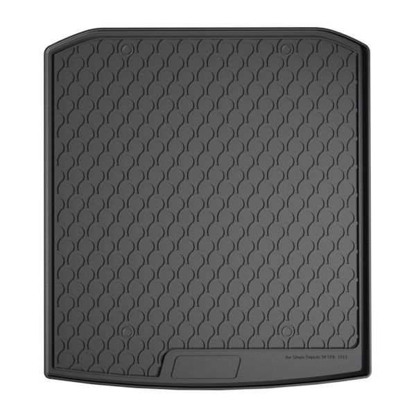 ΠΑΤΑΚΙ ΣΚΑΦΗ ΛΑΣΤΙΧΟ ΠΟΡΤ ΜΠΑΓΚΑΖ ΓΙΑ SKODA SUPERB 4D 07/2015+ (ΚΑΤΩ ΕΠΙΠΕΔΟ) SUMISURA TRUNK MAT ΑΠΟ ΑΟΣΜΟ, ΜΗ ΤΟΞΙΚΟ, ΟΙΚΟΛΟΓΙΚΟ ΚΑΙ ΑΝΑΚΥΚΛΩΣΙΜΟ ΣΥΝΘΕΤΙΚΟ ΛΑΣΤΙΧΟ ΣΕ ΜΑΥΡΟ ΧΡΩΜΑ ΜΕ ΥΠΟΔΟΧΗ ΓΙΑ ΠΡΟΕΚΤΑΣΗ L2519.8 - L2519.9 LAMPA - 1 ΤΕΜ.