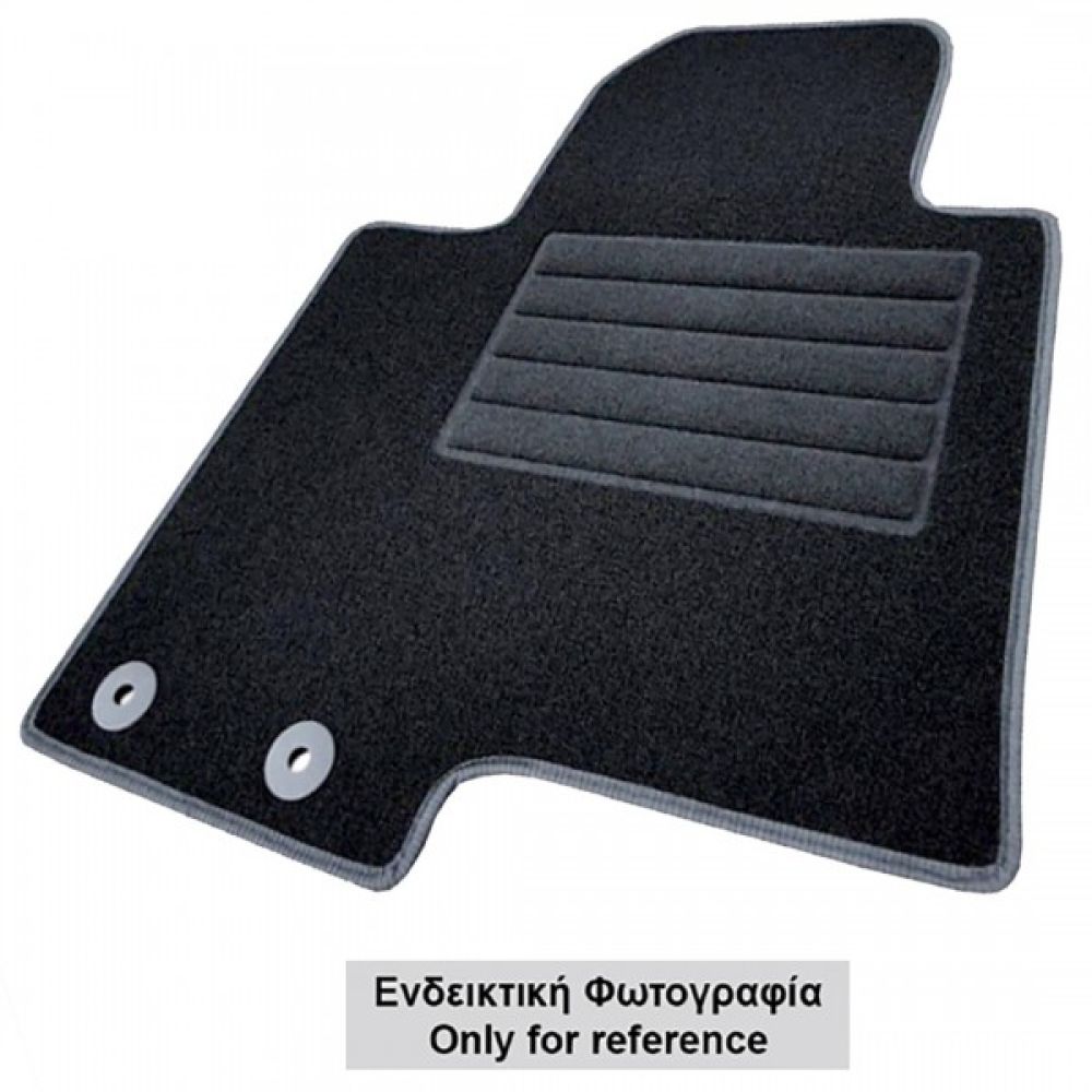 Cik - ΠΑΤΑΚΙΑ ΑΥΤΟΚΙΝΗΤΟΥ ΑΠΟ ΛΑΣΤΙΧΟ ΓΙΑ SEAT LEON ETSI 2020+ ΣΕ ΜΑΥΡΟ ΧΡΩΜΑ ΜΕ ΚΟΥΜΠΩΜΑΤΑ - 4 ΤΕΜ. (RM.SE.0015/CK)