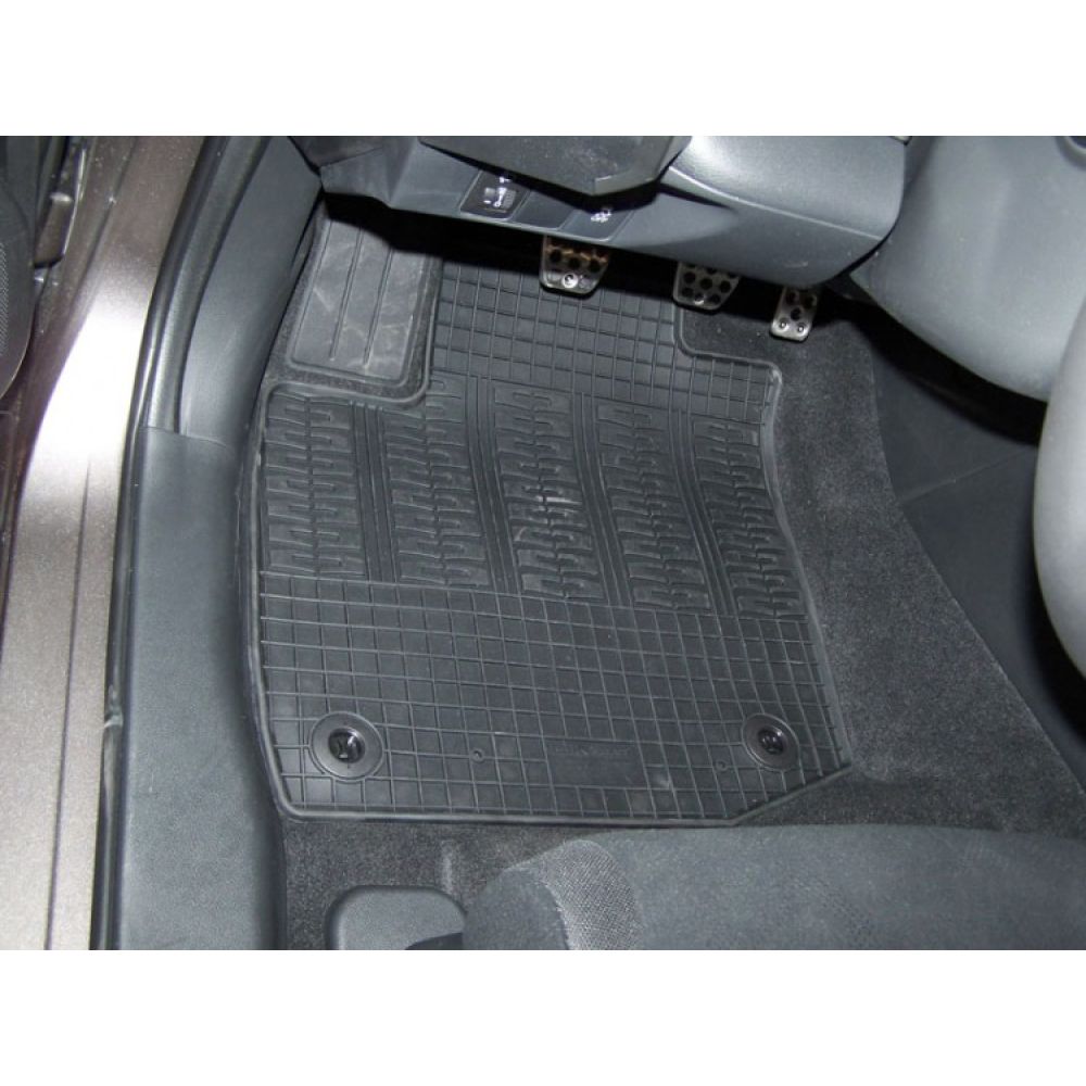 Cik - HONDA CIVIC HTB 2012-2017  ΠΑΤΑΚΙΑ ΛΑΣΤΙΧΟ ΣΕ ΜΑΥΡΟ ΧΡΩΜΑ ΜΕ ΚΟΥΜΠΩΜΑΤΑ - 4 ΤΕΜ. (RM.HO.0001/CK)