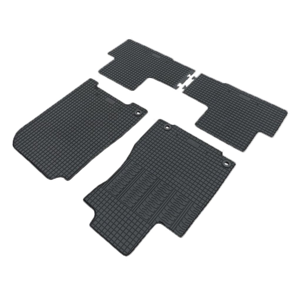 Cik - HONDA CR-V 2012-2017  ΠΑΤΑΚΙΑ ΛΑΣΤΙΧΟ ΣΕ ΜΑΥΡΟ ΧΡΩΜΑ ΜΕ ΚΟΥΜΠΩΜΑΤΑ - 4 ΤΕΜ. (RM.HO.0003/CK)