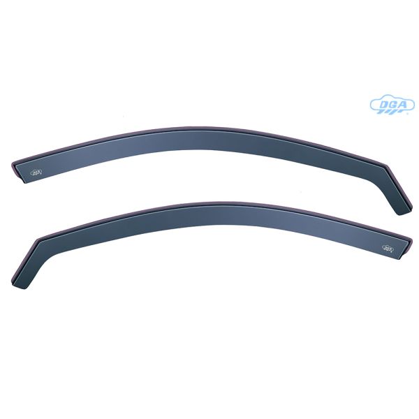 DGA - Ανεμοθραύστες Εμπρός Παραθύρων τύπου Φιμέ για Mazda CX-5 (KF) 2017> 5πορτο υλικό Plexiglass - 2 τεμ. (DGA14035)