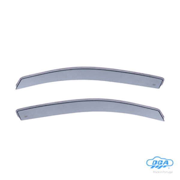 DGA - Ανεμοθραύστες Εμπρός Παραθύρων τύπου Φιμέ για Mercedes Benz A-Class (W168) 1997-2004 5πορτο υλικό Plexiglass - 2 τεμ. (DGA15010)